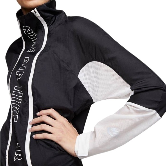 Nike Air Hooded Running Jacket Size Small - Picture 10 of 11